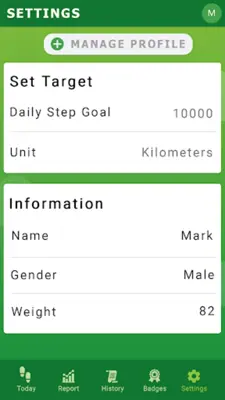 Step Counter - Step Tracker android App screenshot 1